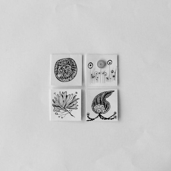 Artisan Gift Cards … Just For U! ( 8 in pack) - KatCdesign
