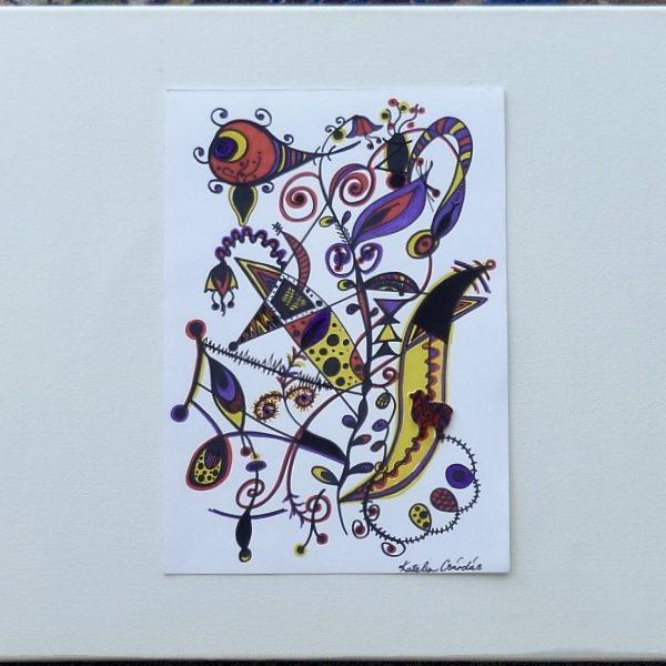 Lost Sheep Postcard - KatCdesign
