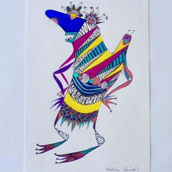 Boots Postcard - KatCdesign